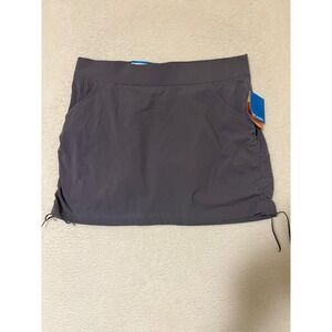 Columbia Skort Womens XL Gray Omni-Shade Omni-Shield Active Fit UPF 50 NEW